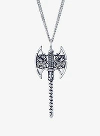 Dungeons and Dragons X RockLove Barbarian Axe Necklace