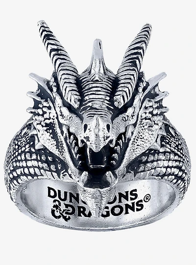 Dungeons and Dragons X RockLove Red Dragon Ring