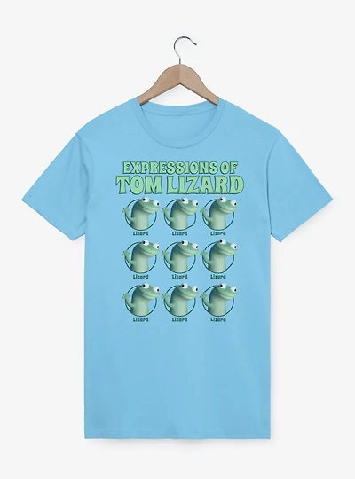 Disney Pixar Hoppers Expressions Of Tom Lizard T-Shirt