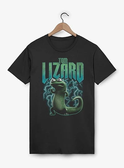 Disney Pixar Hoppers Tom Lizard Metal T-Shirt