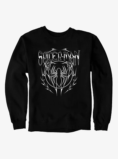 Marvel Spider-Man Metal Style Tattoo Sweatshirt