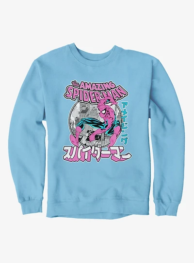 Marvel Spider-Man The Amazing Kanji Swing Sweatshirt