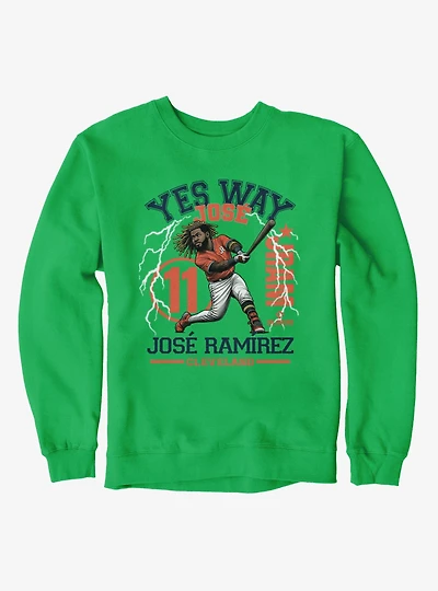 MLB Cleveland Guardians Jose Ramirez Yes Way JRam Sweatshirt
