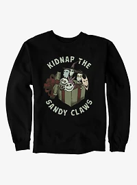 Disney Nightmare Before Christmas Kidnap Sandy Claus Gift Sweatshirt