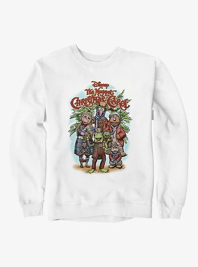 Disney The Muppets Christmas Carol Group Shot Drawing Sweatshirt BoxLunch Exclusive