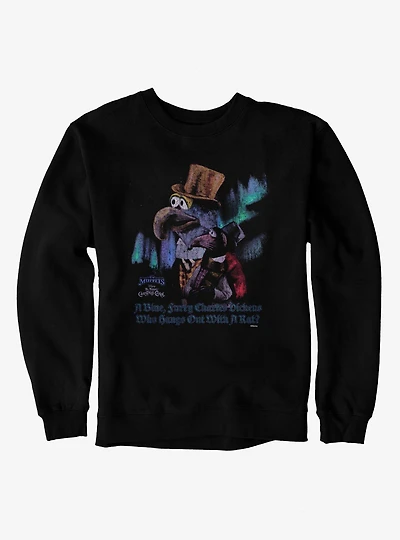 Disney The Muppets Christmas Carol Gonzo & Rizzo Charles Dickens Sweatshirt