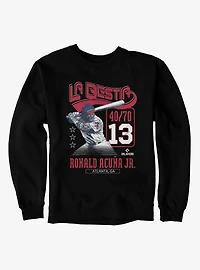 MLB Atlanta Braves Ronald Acuna Jr. La Bestia Sweatshirt