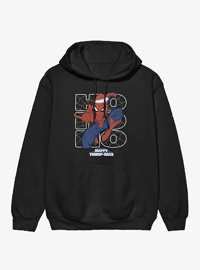 Marvel Spider-Man Ho-Ho-Ho Happy Thwip-Mas Hoodie