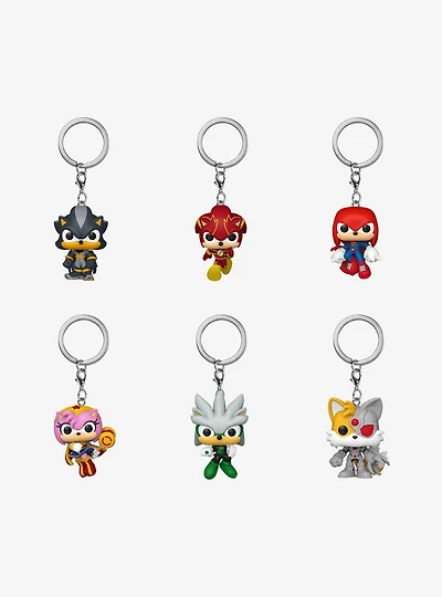 Funko Pocket Pop! DC Comics x Sonic the Hedgehog Blind Bag Keychain