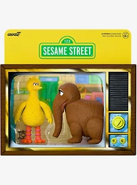 Super7 Sesame Street Big Bird & Mr. Snuffleupagus TV Figure Set