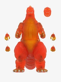 Super7 Godzilla vs. Destroyah ULTIMATES! Blazing Godzilla (1200º Clear Orange) Action Figure