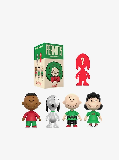 Super 7 ReAction Peanuts Holiday Blind Box Figure