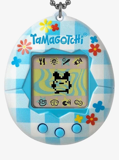 Bandai Namco Tamagotchi Flower Gingham Virtual Pet Game