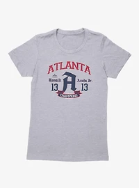 MLB Atlanta Braves Ronald Acuna Jr. Arch Champion Womens T-Shirt