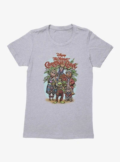 Disney The Muppets Christmas Carol Group Shot Drawing Womens T-Shirt BoxLunch Exclusive