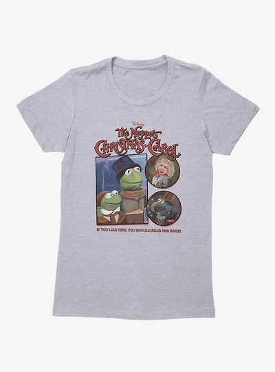 Disney The Muppets Christmas Carol Read Book Womens T-Shirt BoxLunch Exclusive
