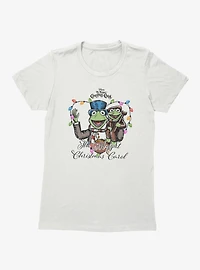 Disney The Muppets Christmas Carol Kermit & Tiny Tim Womens T-Shirt