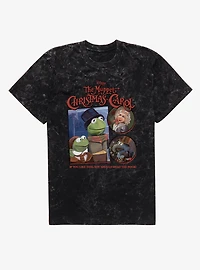 Disney The Muppets Christmas Carol Read Book Mineral Wash T-Shirt BoxLunch Exclusive