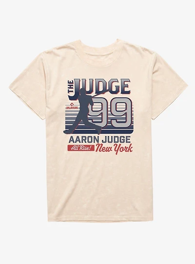 MLB New York Yankees Aaron Judge All Rise Mineral Wash T-Shirt