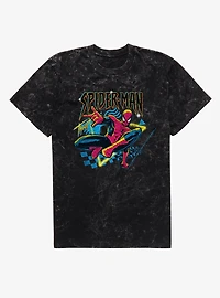 Marvel Spider-Man Racing Thwip Mineral Wash T-Shirt