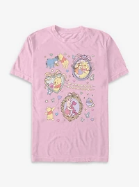Disney Winnie The Pooh Friendship Collage Garment Dye T-Shirt