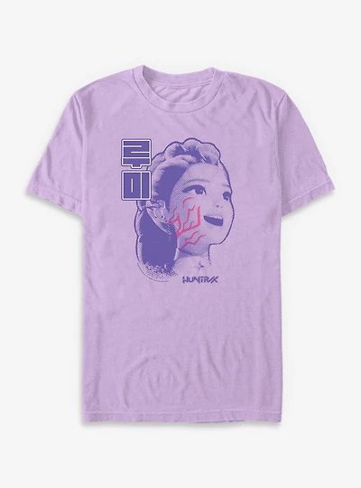 KPop Demon Hunters Rumi Huntrix Garment Dye T-Shirt