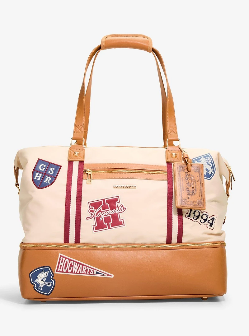 Harry Potter Quidditch Patches Weekender Bag — BoxLunch Exclusive