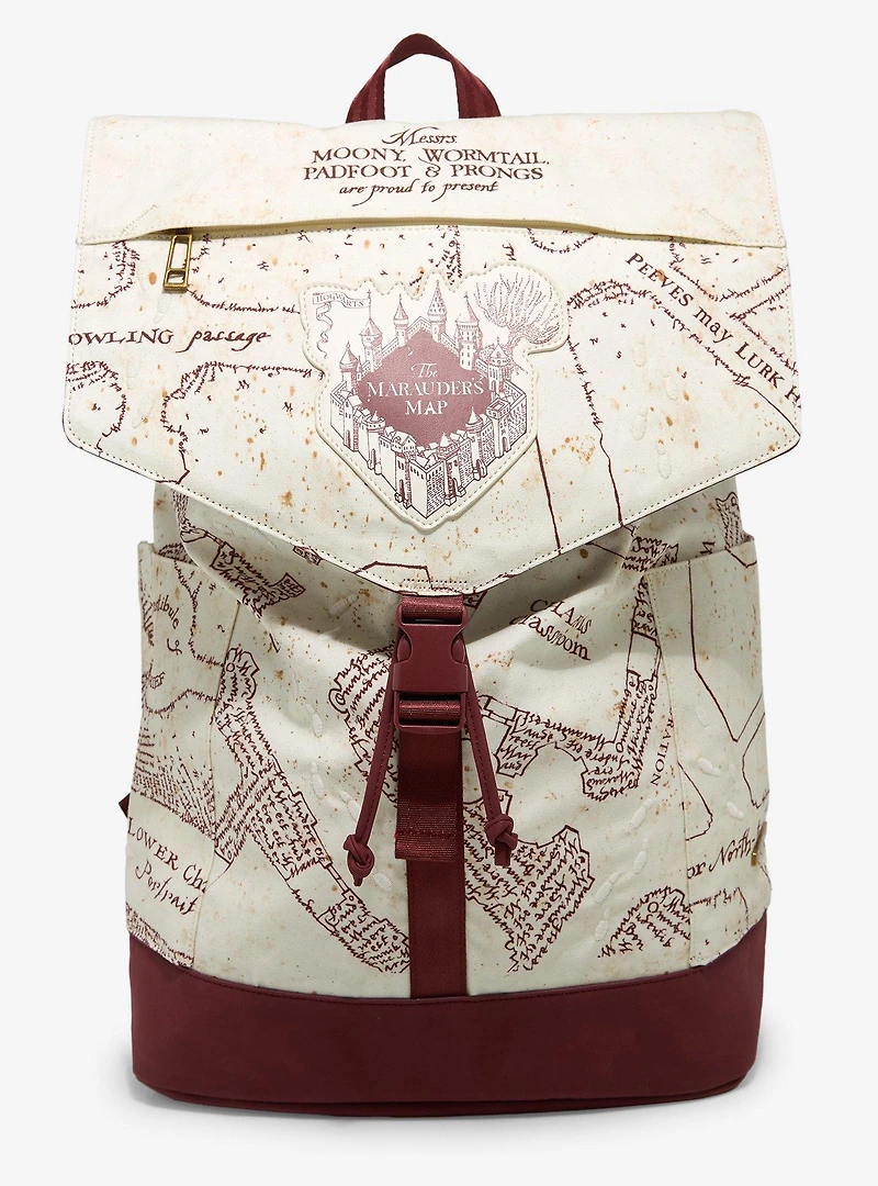 Harry Potter The Marauder's Map UV Light Activated Backpack - BoxLunch Exclusive