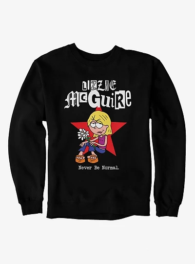 Disney Lizzie McGuire Star Never Be Normal Sweatshirt