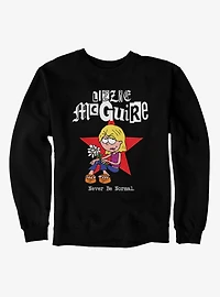 Disney Lizzie McGuire Star Never Be Normal Sweatshirt