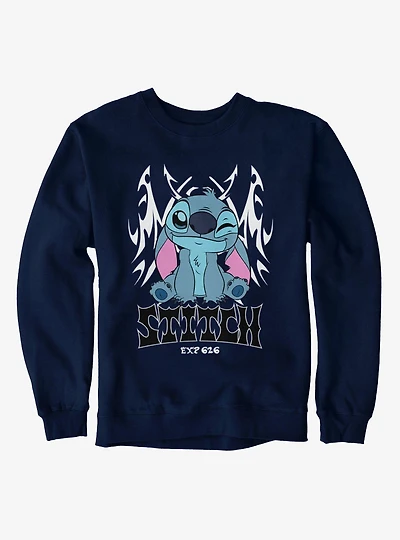 Disney Lilo & Stitch Tribal Goth Sweatshirt