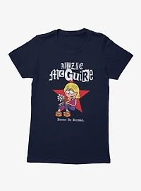 Disney Lizzie McGuire Star Never Be Normal Womens T-Shirt