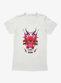 Disney Lilo & Stitch Leroy 628 Y2K Flames Womens T-Shirt