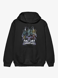 Disney Gargoyles Motorcycle Flames Hoodie