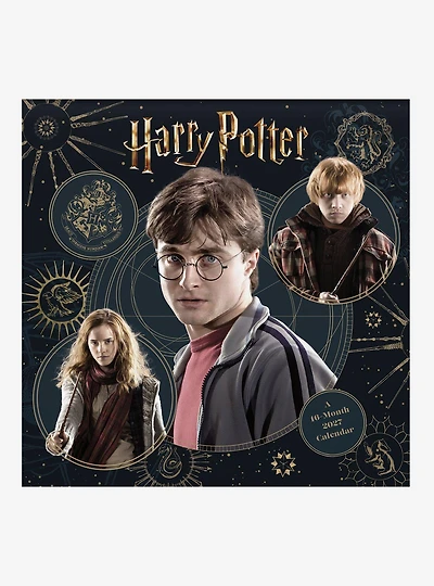 Harry Potter Characters 16-Month 2027 Wall Calendar