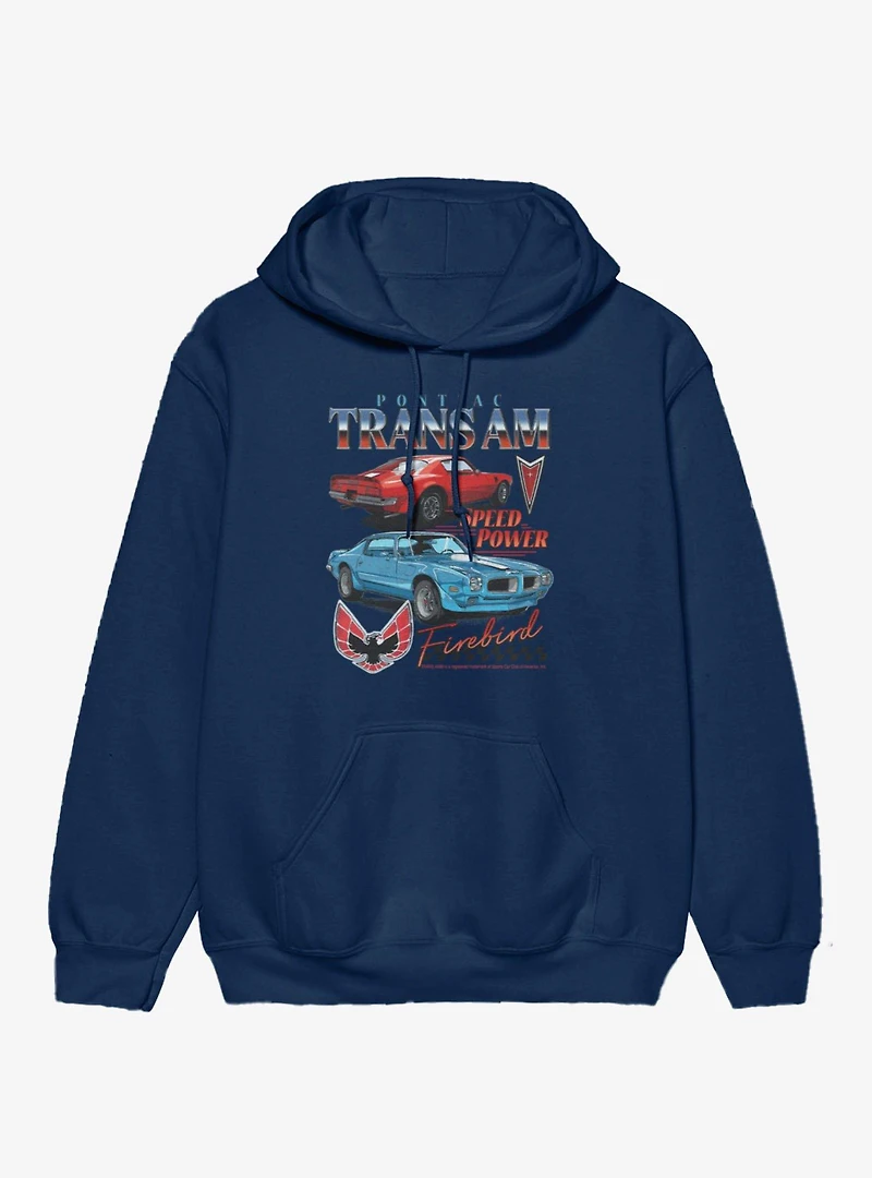 Pontiac Trans Am Speed Power Firebird Hoodie