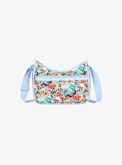 The Powerpuff Girls x LeSportsac Allover Print Crossbody Bag with Pouch