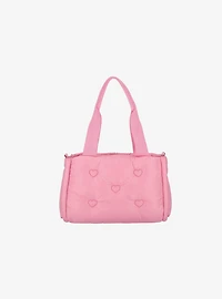 The Powerpuff Girls x LeSportsac Puffy Pink Hearts Tote Bag