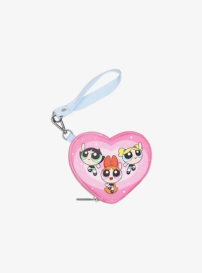 The Powerpuff Girls x LeSportsac Heart Pouch With Wristlet