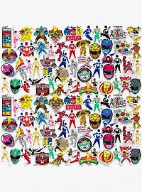 Mighty Morphin Power Rangers Variety Miscellaneous 100ct Sticker Pack
