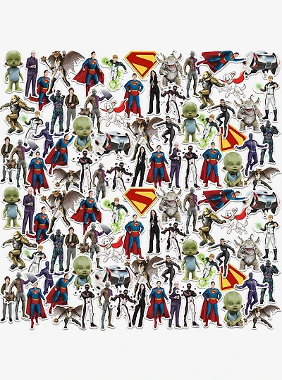 DC Comics Superman (2025) Character Miscellaneous 100ct Sticker Pack