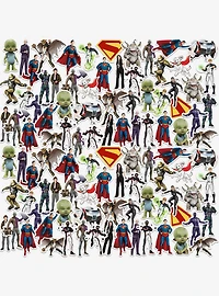 DC Comics Superman (2025) Character Miscellaneous 100ct Sticker Pack