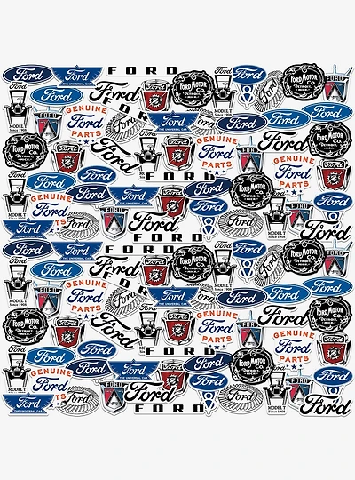 Ford Branding Miscellaneous 100ct Sticker Pack