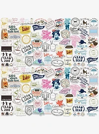 Gilmore Girls Iconic Miscellaneous 100ct Sticker Pack