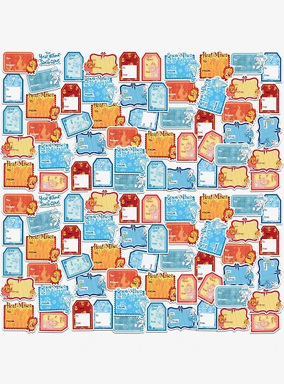 The Year Without A Santa Claus Heat Miser and Snow Miser 100ct Sticker Pack