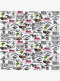 Ford Mustang Miscellaneous 100ct Sticker Pack
