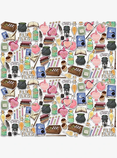 Harry Potter Potions Miscellaneous 100ct Sticker Pack