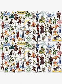 Avatar: The Last Airbender Miscellaneous 100ct Sticker Pack