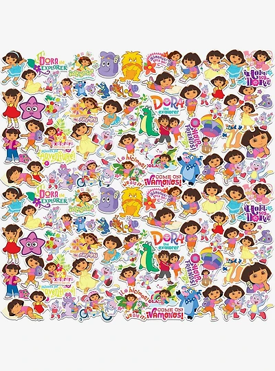 Dora The Explorer Variety Miscellaneous 100ct Sticker Pack