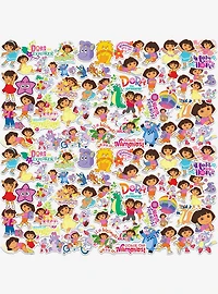 Dora The Explorer Variety Miscellaneous 100ct Sticker Pack